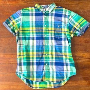 Plaid button up